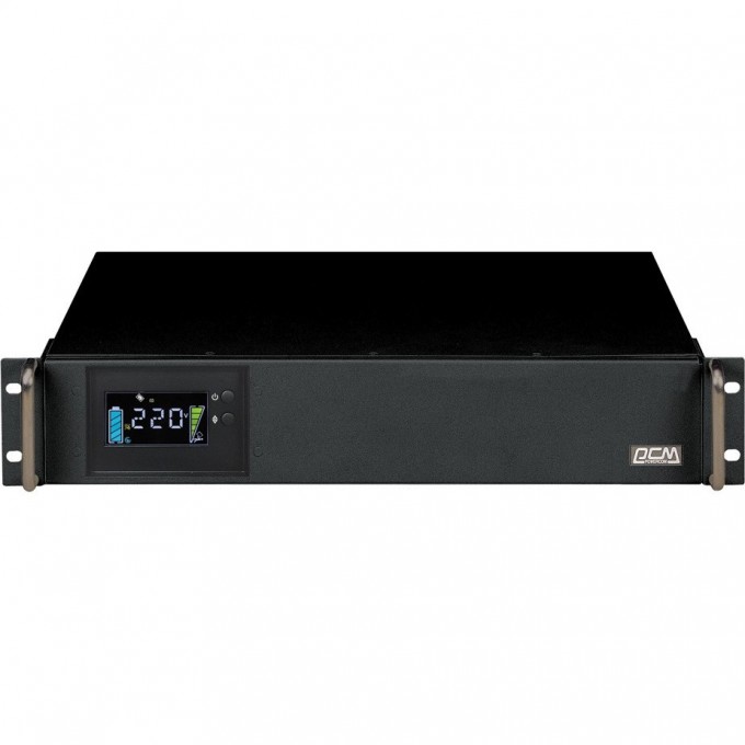 Источник бесперебойного питания POWERCOM KING PRO RM 1.2 кВА 960 Вт KIN-1200AP LCD Источник бесперебойного питания POWERCOM KING PRO RM 1.2 кВА 960 Вт KIN-1200AP LCD