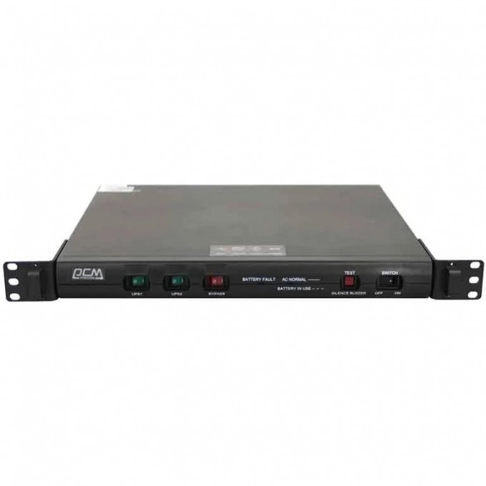 Источник бесперебойного питания POWERCOM KING PRO RM KIN-600AP RM 0.6 кВА 360Вт KIN-600AP RM (1U) USB Источник бесперебойного питания POWERCOM KING PRO RM KIN-600AP RM 0.6 кВА 360Вт KIN-600AP RM (1U) USB