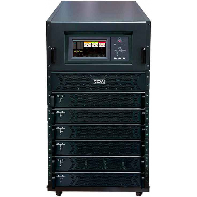 Источник бесперебойного питания POWERCOM VANGUARD-II-33 (Empty modular cabinet) 60000Вт 60000ВА VGD-II-60R33 Источник бесперебойного питания POWERCOM VANGUARD-II-33 (Empty modular cabinet) 60000Вт 60000ВА VGD-II-60R33